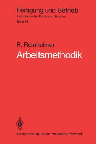 Kniha Arbeitsmethodik Rudolf Reinheimer