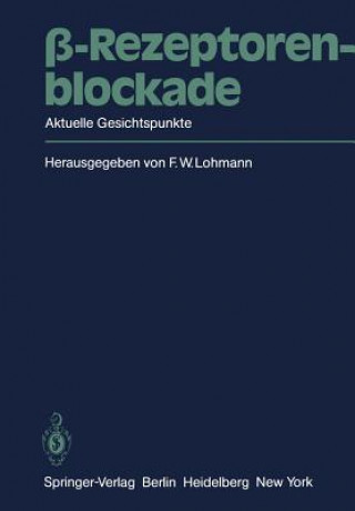 Könyv Ss-Rezeptorenblockade F. W. Lohmann