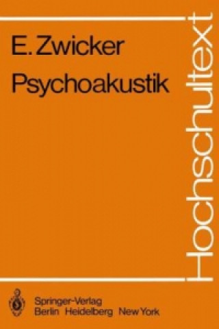 Kniha Psychoakustik Eberhard Zwicker