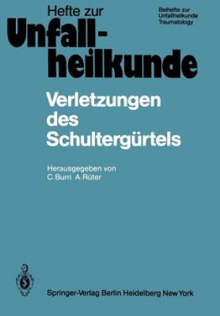 Könyv Verletzungen des Schultergürtels Caius Burri