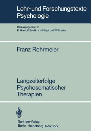 Carte Langzeiterfolge Psychosomatischer Therapien Franz Rohrmeier
