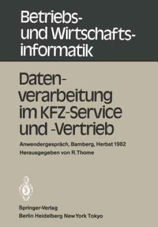Carte Datenverarbeitung im KFZ-Service und -Vertrieb R. Thome