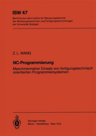 Kniha NC-Programmierung Z. L. Wang