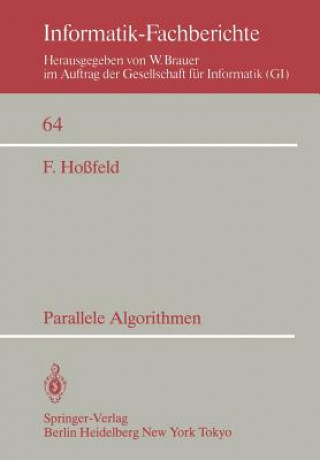 Könyv Parallele Algorithmen F. Hossfeld
