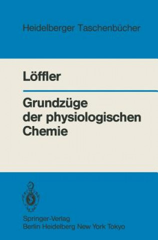 Carte Grundzüge der physiologischen Chemie Georg Löffler