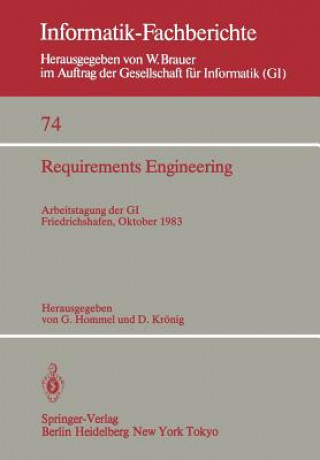 Kniha Requirements Engineering G. Hommel