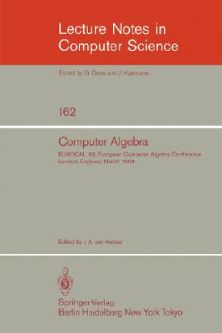Knjiga Computer Algebra J. A. van Hulzen