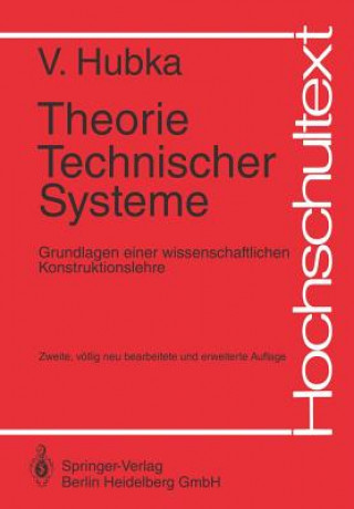 Boek Theorie Technischer Systeme Vladimir Hubka