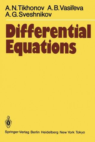 Book Differential Equations A. N. Tikhonov