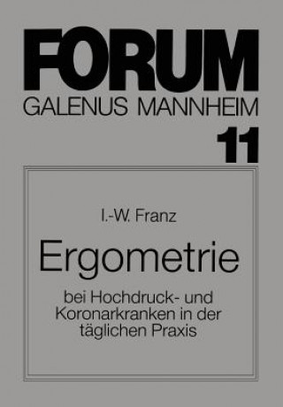 Kniha Ergometrie Ingomar-Werner Franz