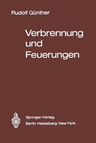 Knjiga Verbrennung Und Feuerungen Rudolf Günther