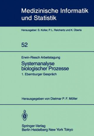 Könyv Erwin-Riesch Arbeitstagung Systemanalyse biologischer Prozesse D. P. F. Möller
