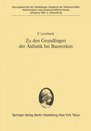 Buch Zu den Grundfragen der Asthetik bei Bauwerken F. Leonhardt