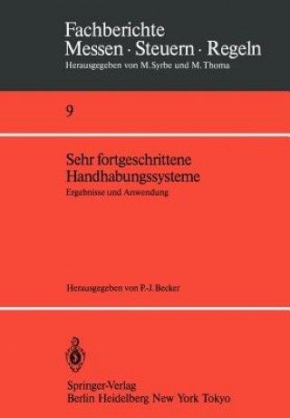 Book Sehr Fortgeschrittene Handhabungssysteme Peter-Joachim Becker