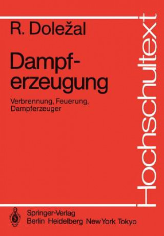 Könyv Dampferzeugung Richard Dolezal