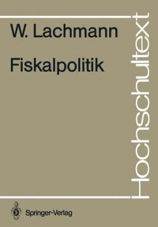 Livre Fiskalpolitik Werner Lachmann