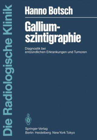 Kniha Galliumszintigraphie Hanno Botsch