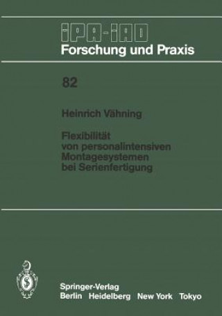 Buch Flexibilität von personalintensiven Montagesystemen bei Serienfertigung H. Vähning