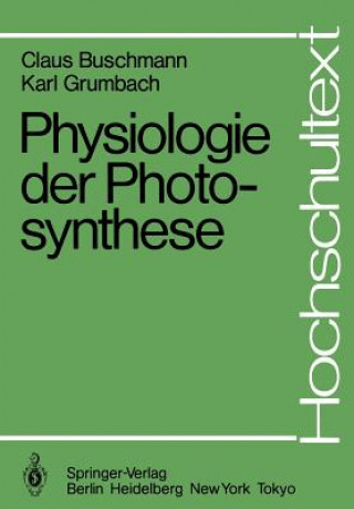 Libro Physiologie der Photosynthese Claus Buschmann