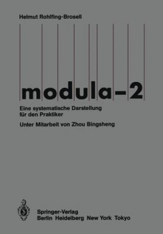 Könyv Modula-2 Helmut Rohlfing-Brosell