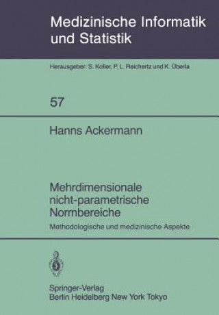 Kniha Mehrdimensionale nicht-parametrische Normbereiche Hanns Ackermann
