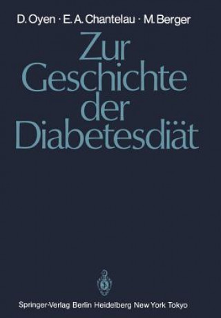 Kniha Zur Geschichte Der Diabetesdiat Detlef Oyen