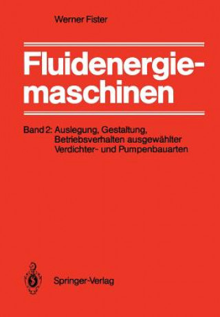 Kniha Fluidenergiemaschinen Werner Fister