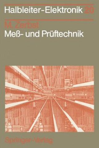 Knjiga Meß- und Prüftechnik Manfred Zerbst