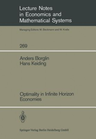 Книга Optimality in Infinite Horizon Economies Anders Borglin