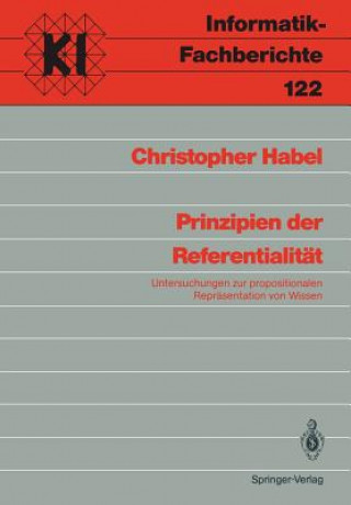 Kniha Prinzipien der Referentialität Christopher Habel