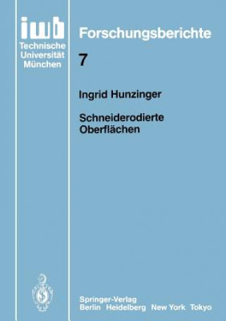 Книга Schneiderodierte Oberflächen Ingrid Hunzinger