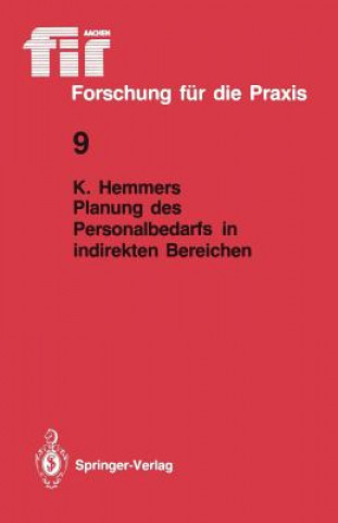 Kniha Planung des Personalbedarfs in Indirekten Bereichen Karlheinz Hemmers