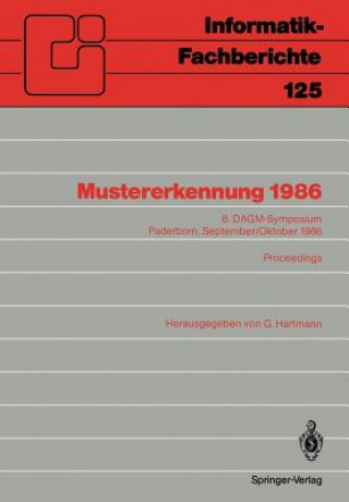 Knjiga Mustererkennung 1986 Georg Hartmann
