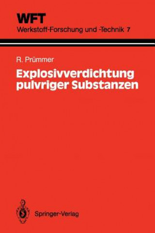 Книга Explosivverdichtung pulvriger Substanzen Rolf Prümmer