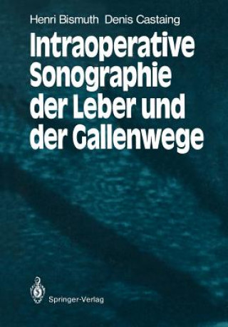 Kniha Intraoperative Sonographie der Leber und der Gallenwege Henri Bismuth