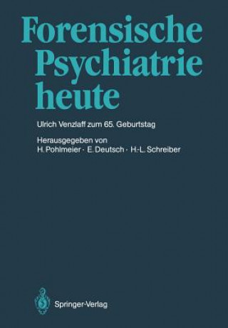 Book Forensische Psychiatrie heute Erwin Deutsch