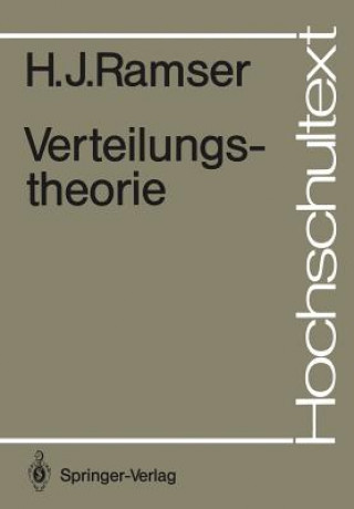 Kniha Verteilungstheorie Hans-Jürgen Ramser