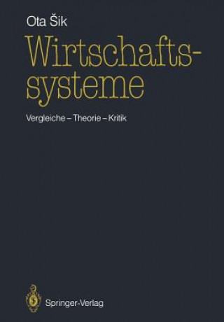 Knjiga Wirtschaftssysteme Ota Sik