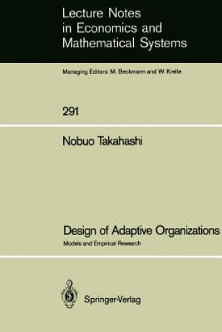 Book Design of Adaptive Organizations Nobuo Takahashi