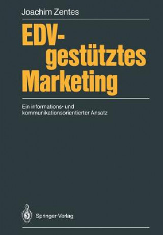 Книга EDV-gestutztes Marketing Joachim Zentes