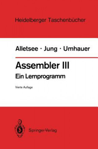 Libro Assembler III Rainer Alletsee