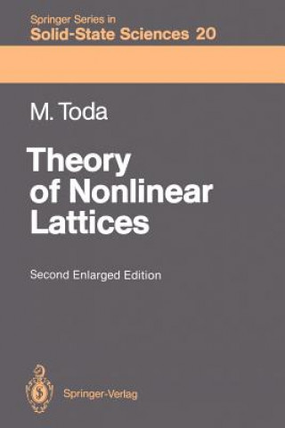 Könyv Theory of Nonlinear Lattices Morikazu Toda