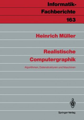 Kniha Realistische Computergraphik Heinrich Müller