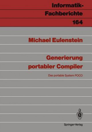 Βιβλίο Generierung portabler Compiler Michael Eulenstein