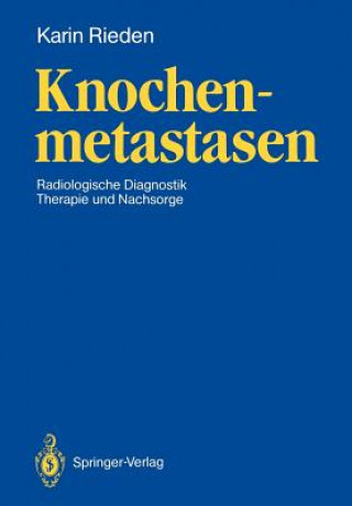 Kniha Knochenmetastasen K. Rieden