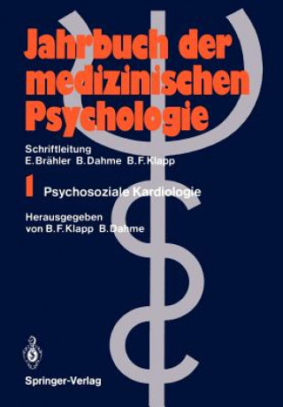 Könyv Psychosoziale Kardiologie Bernhard Dahme