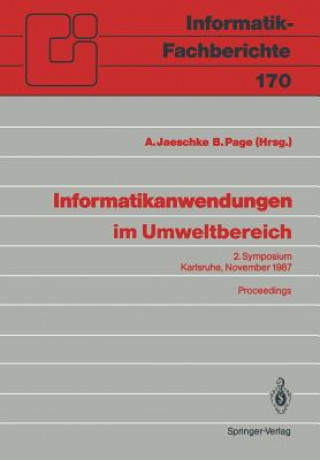 Book Informatikanwendungen im Umweltbereich A. Jaeschke