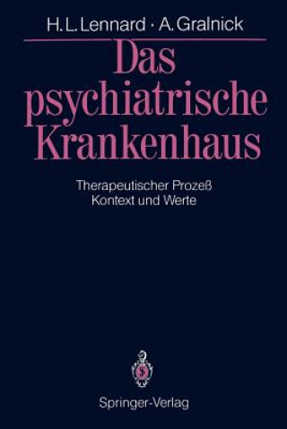 Knjiga Das psychiatrische Krankenhaus Henry L. Lennard