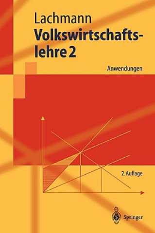 Książka Volkswirtschaftslehre 2 Werner Lachmann