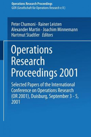 Carte Operations Research Proceedings Peter Chamoni